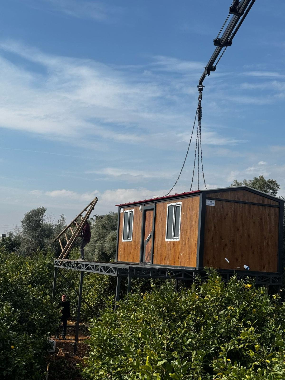 Birleşim Çatılı Konteyner